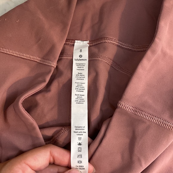 Lululemon Cropped Leggings - Picture 2 of 4